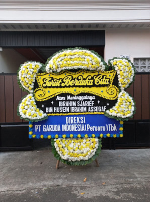 Papan Bunga Duka di Mayura